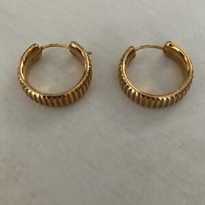 10k hoop earrings